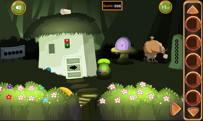 Rabbit Escape From Forest House